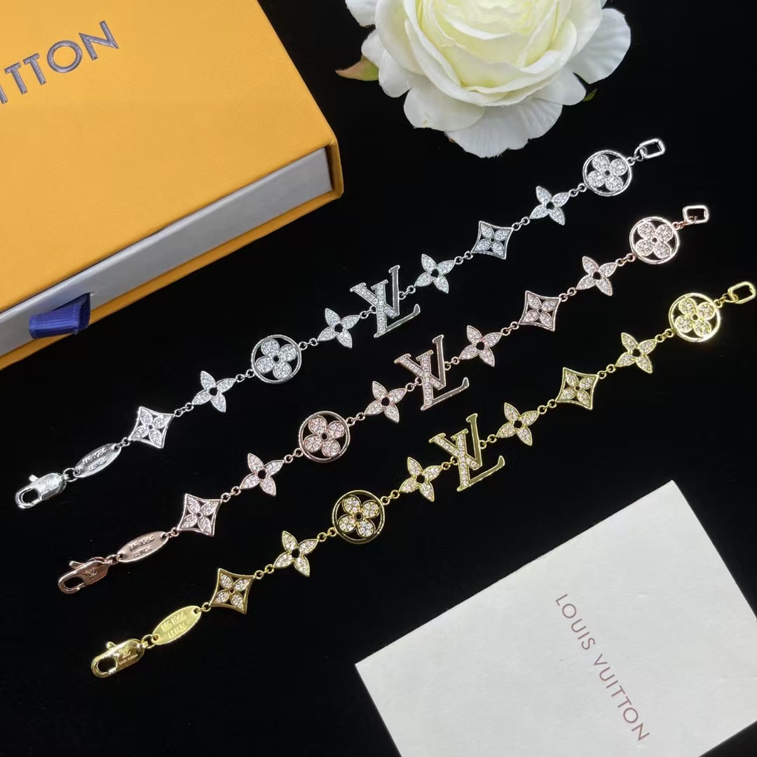replica Louis Vuitton Star Sun LV Letters Bracelet - H Lin Jewelry