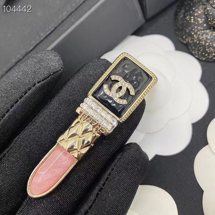 replica Chanel Creative Lipstick Brooch - H Lin Jewelry