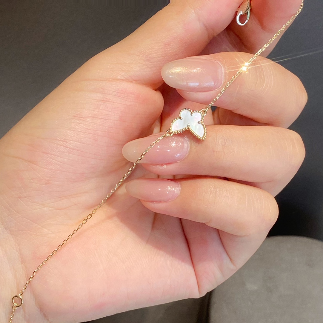 replica Van Cleef & Arpels Fauna Sweet Butterfly Bracelet 1 Motif - H Lin Jewelry