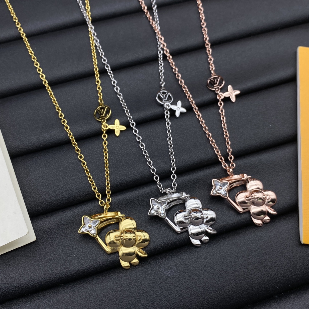 replica Louis Vuitton New Pendant Necklace - H Lin Jewelry