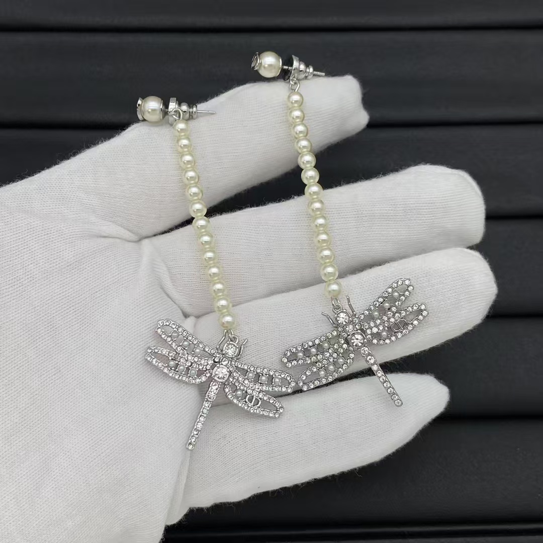 replica Dior Dragonfly Earrings - H Lin Jewelry