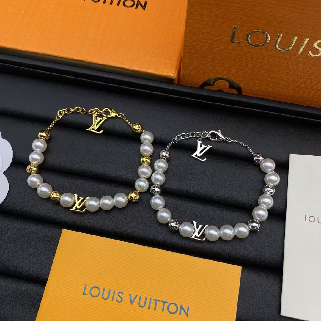 replica Louis Vuitton Pearl Bracelet - H Lin Jewelry