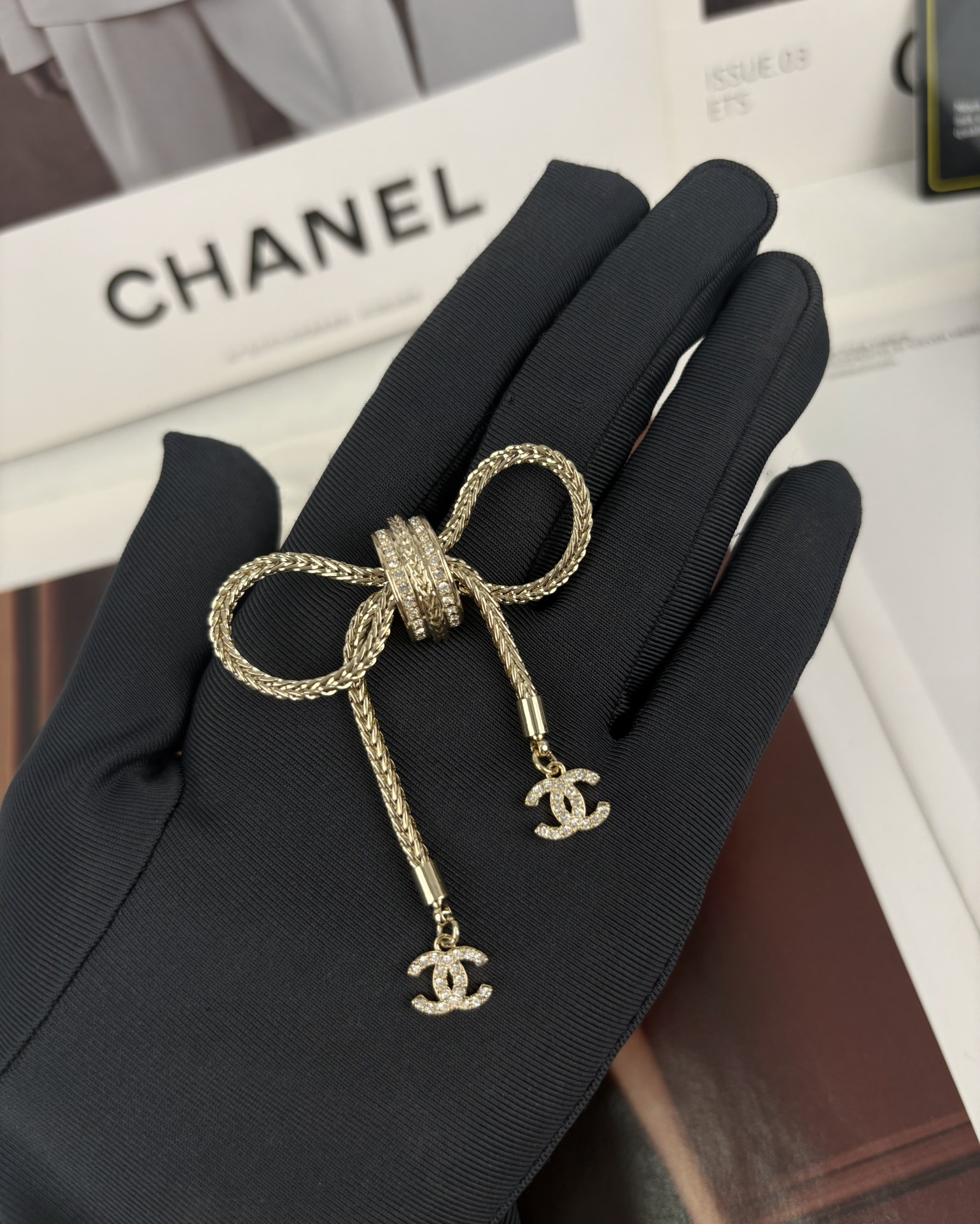 replica Chanel Bow Brooch - H Lin Jewelry