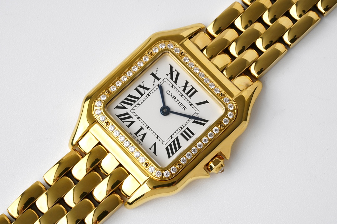 replica Cartier Gold Panthère de Watch - Medium 27*37MM - H Lin Jewelry