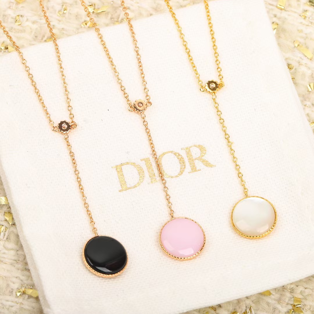 replica Dior Rose Des Vents Compass Pendant Y Necklace - H Lin Jewelry