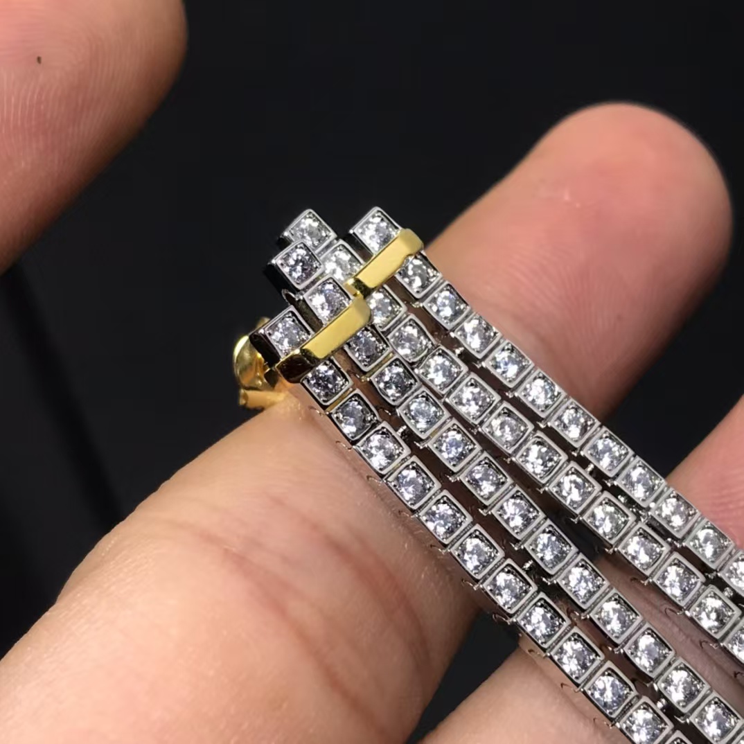 replica Tiffany Edge Drop Earrings - H Lin Jewelry