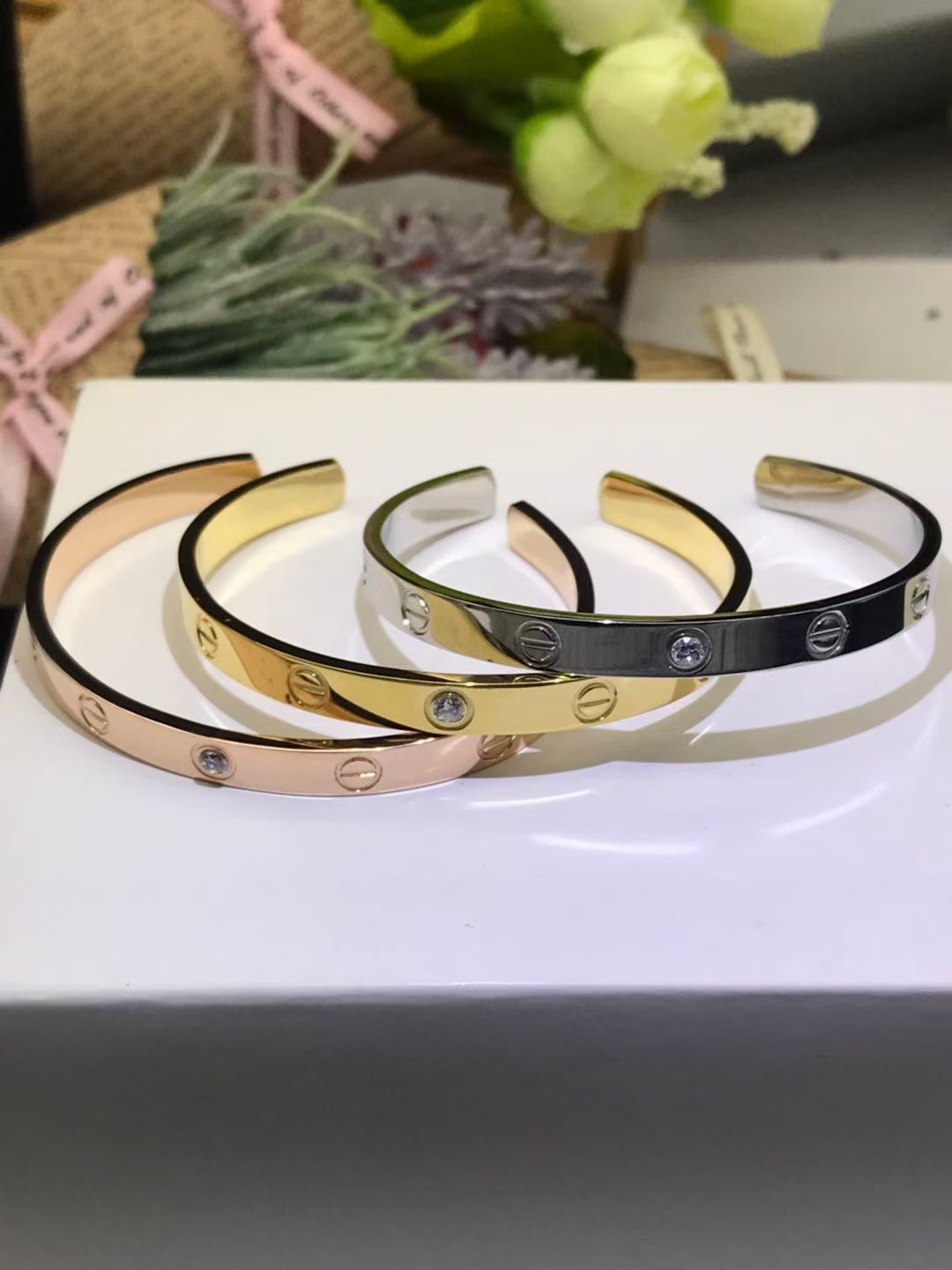 replica Cartier LOVE Bracelet Bangle - H Lin Jewelry