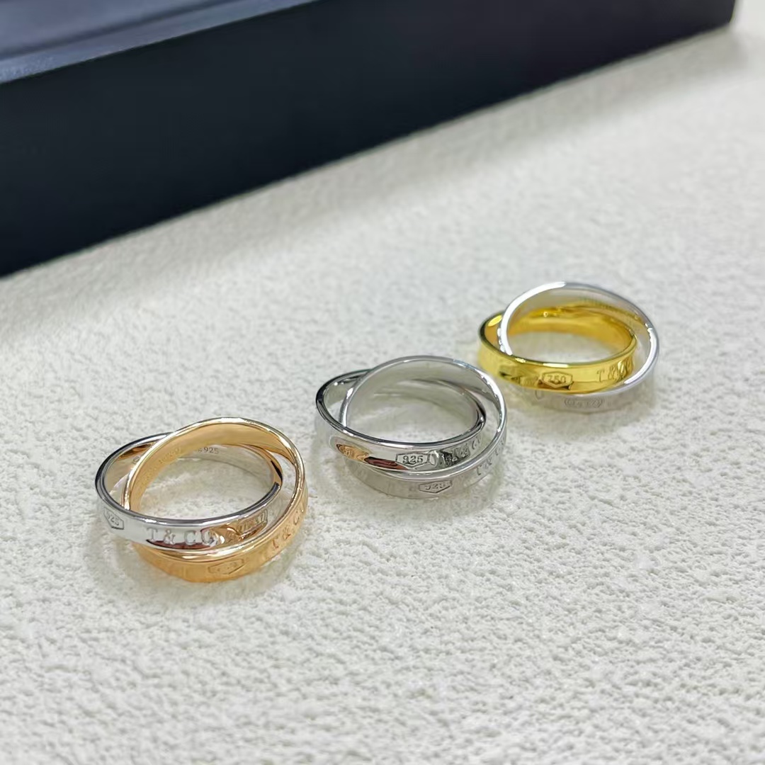 replica Tiffany 1837 Interlocking Circles Ring - H Lin Jewelry