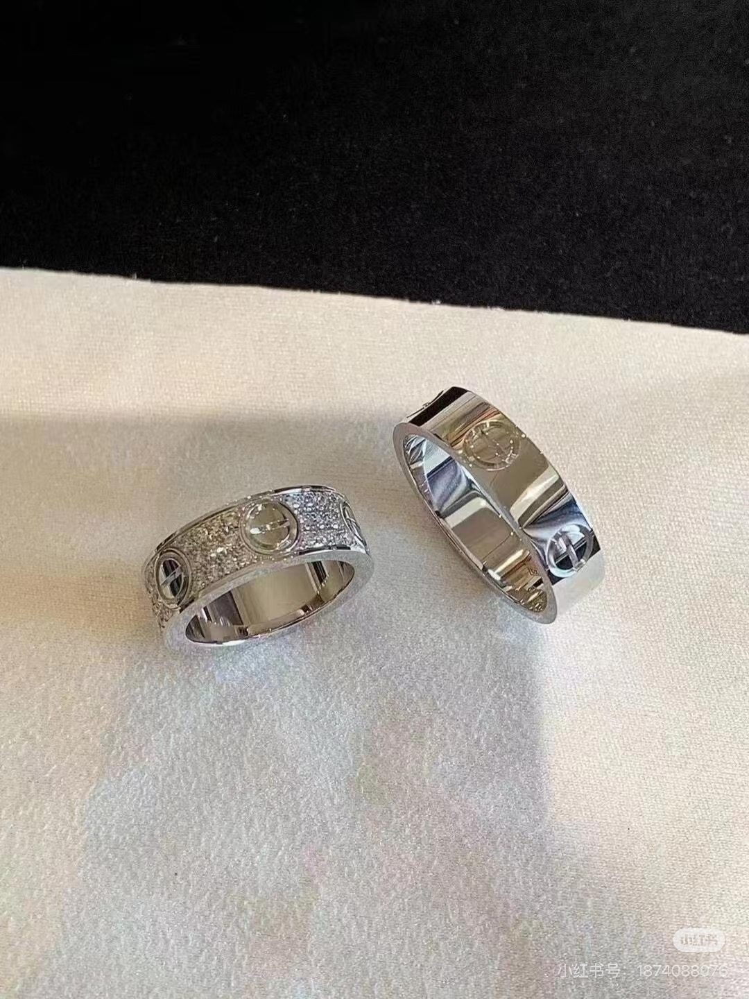 replica Cartier LOVE Ring, Diamond Paved - H Lin Jewelry