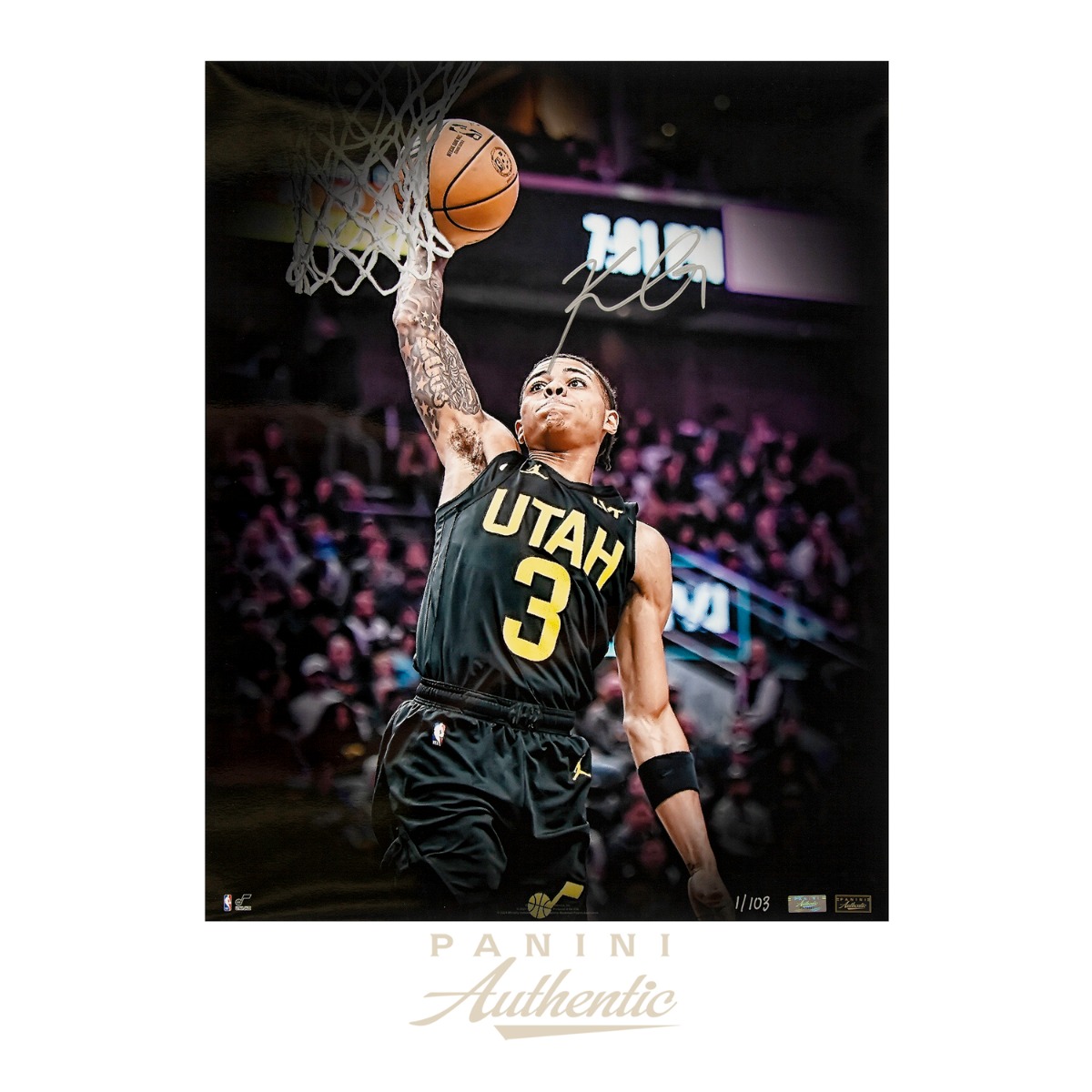 Keyonte George Autographed 16x20