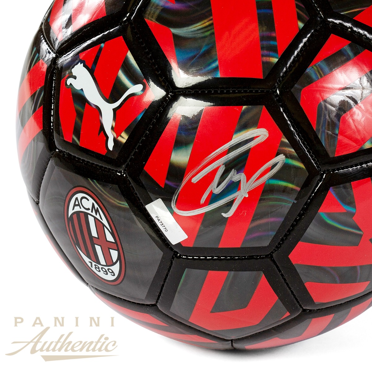 Christian Pulisic Autographed PUMA AC Milan Fan Ball ~Open Edition Item~