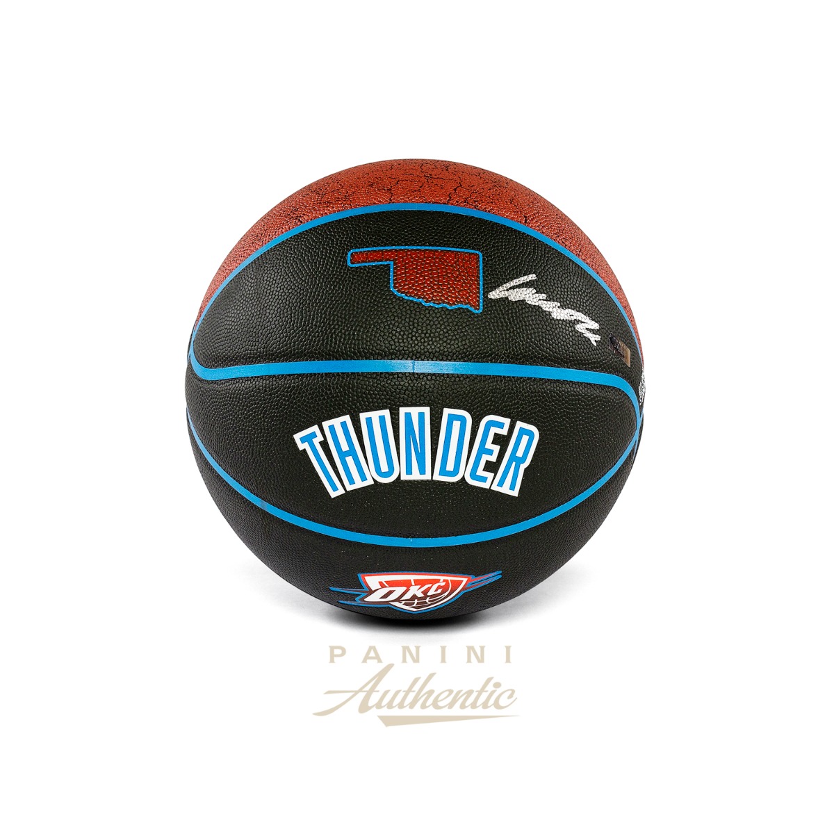 Cason Wallace Autographed 2022-23 Oklahoma City Thunder Wilson City Edition Collectors Basketball ~Open Edition Item~