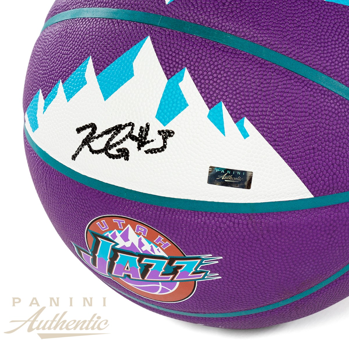 Keyonte George Autographed Wilson Utah Jazz City Edition Collector's Replica Basketball ~Open Edition Item~