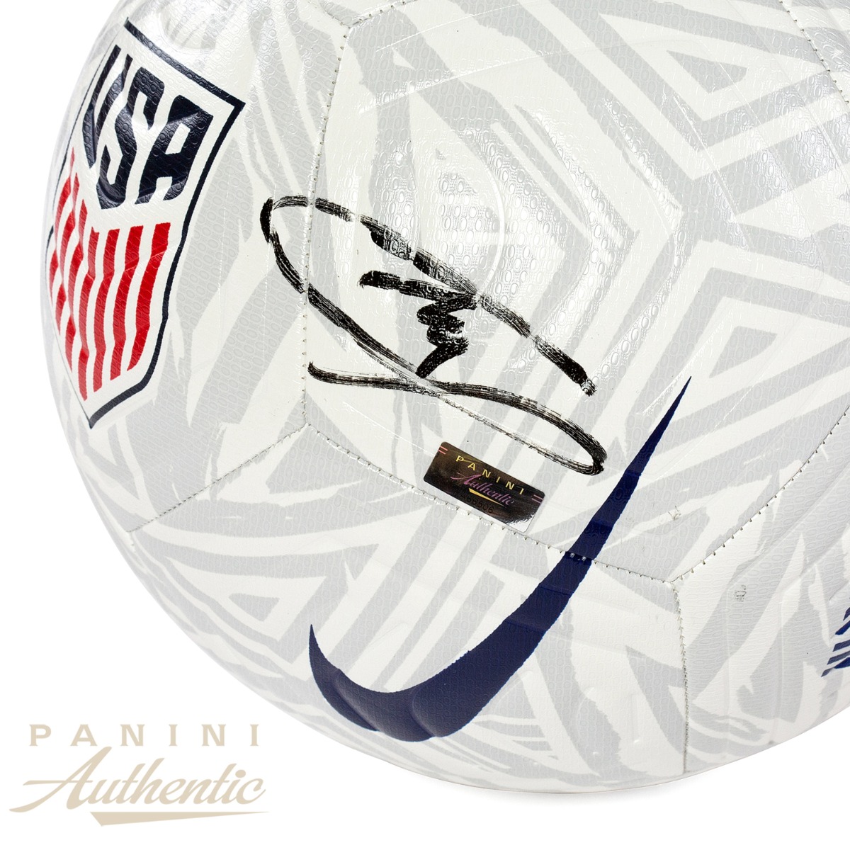 Christian Pulisic Autographed Nike USA Strike Soccer Ball ~Open Edition Item~