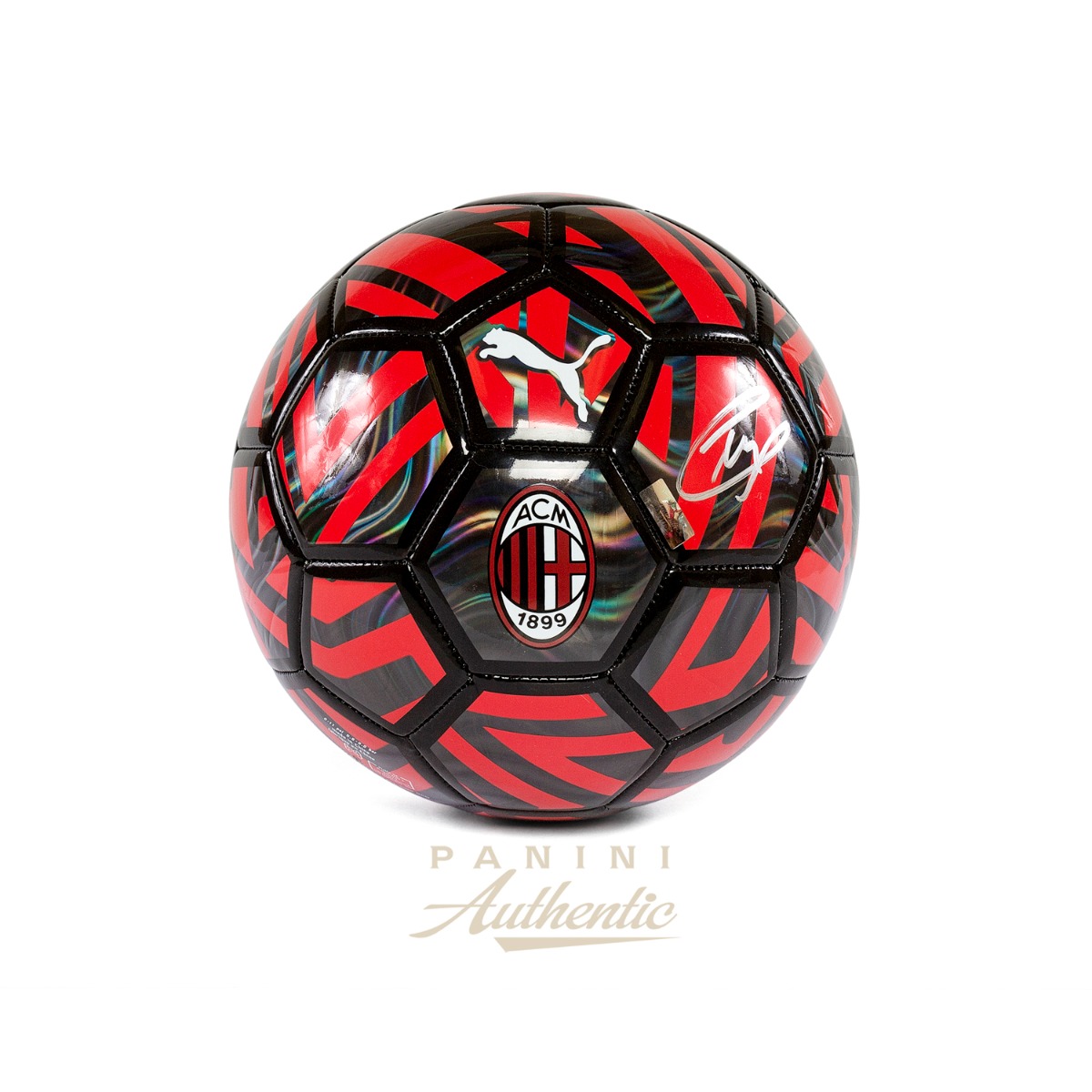 Christian Pulisic Autographed PUMA AC Milan Fan Ball ~Open Edition Item~