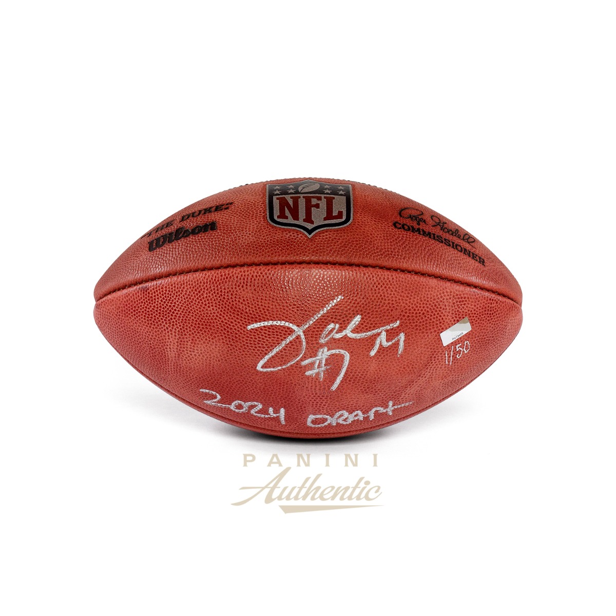Joe Milton Autographed Authentic Wilson Football with