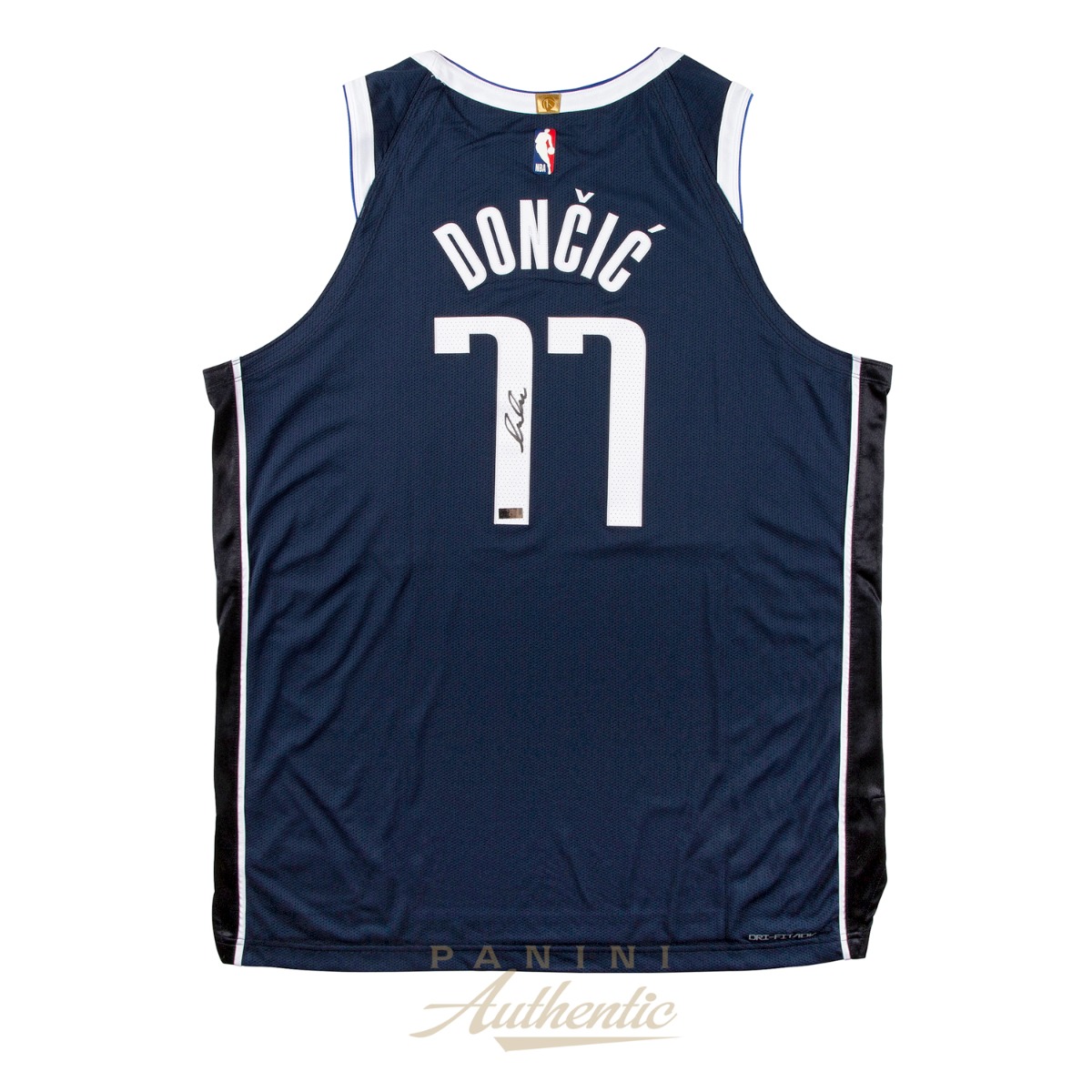 Luka Doncic Autographed Dallas Mavericks Navy Blue Nike Authentic Jersey ~Open Edition Item~