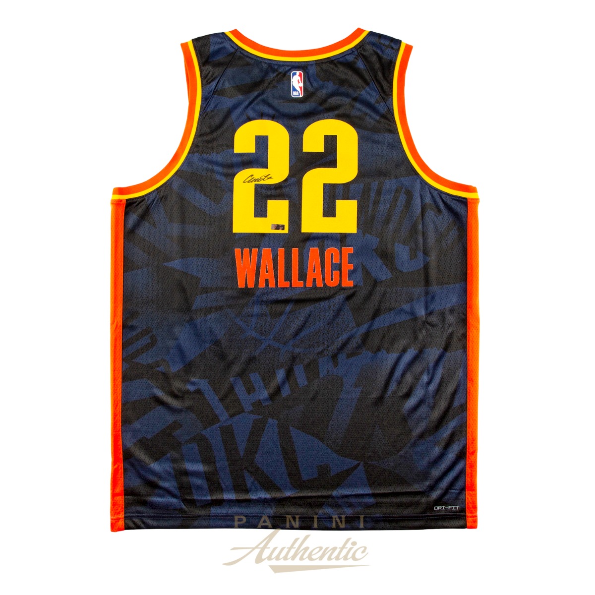 Cason Wallace Autographed 2023-24 Oklahoma City Thunder City Edition Swingman Jersey ~Open Edition Item~