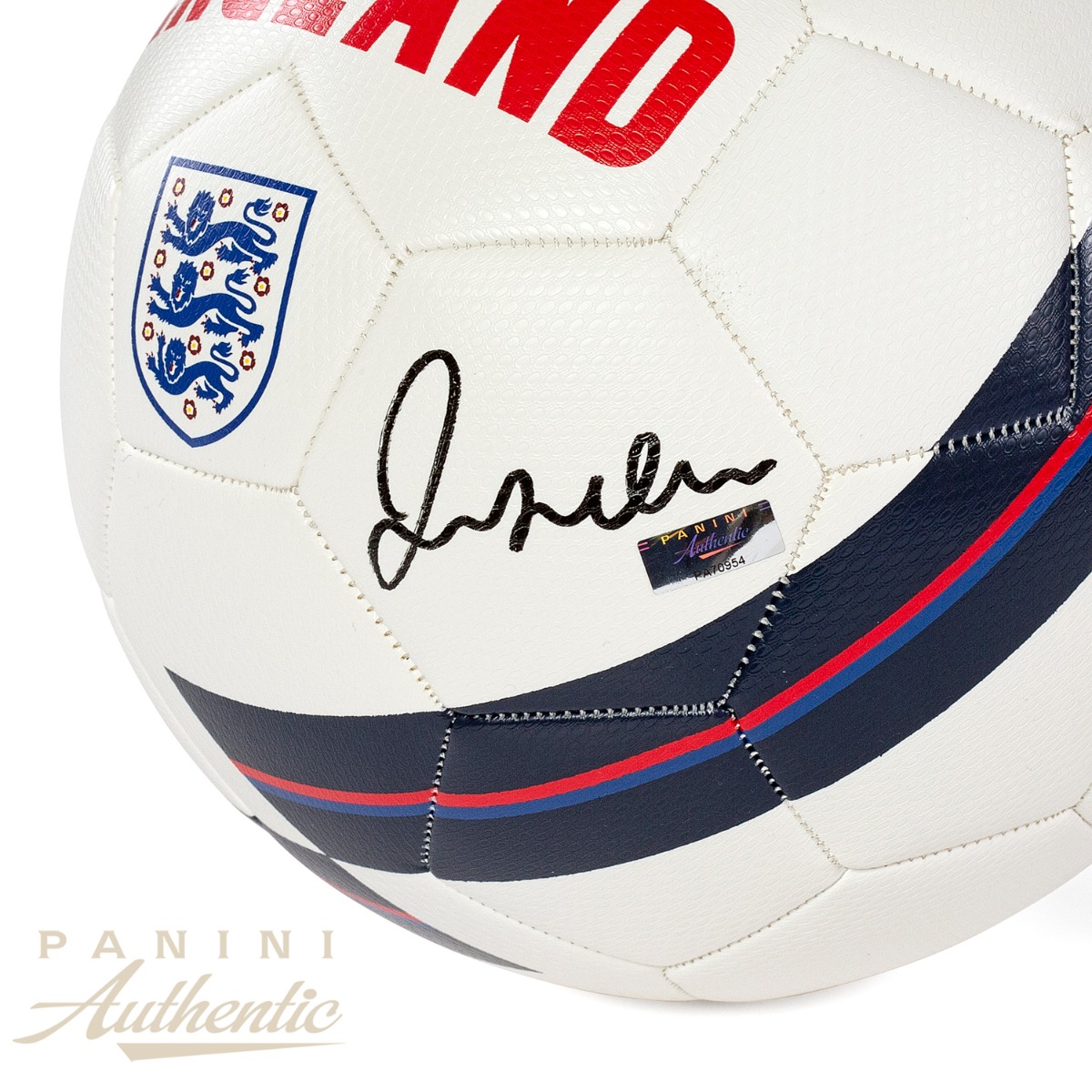 David Beckham Autographed England National Team White Nike Team Prestige Soccer Ball ~Open Edition Item~