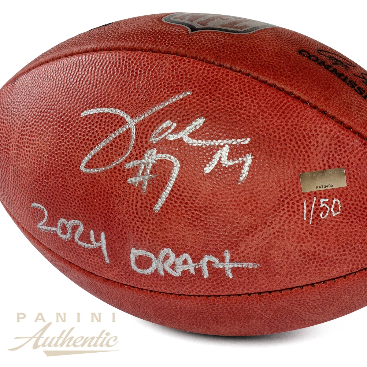 Joe Milton Autographed Authentic Wilson Football with