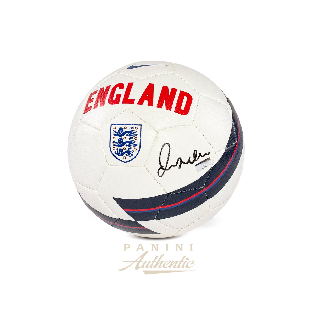 David Beckham Autographed England National Team White Nike Team Prestige Soccer Ball ~Open Edition Item~