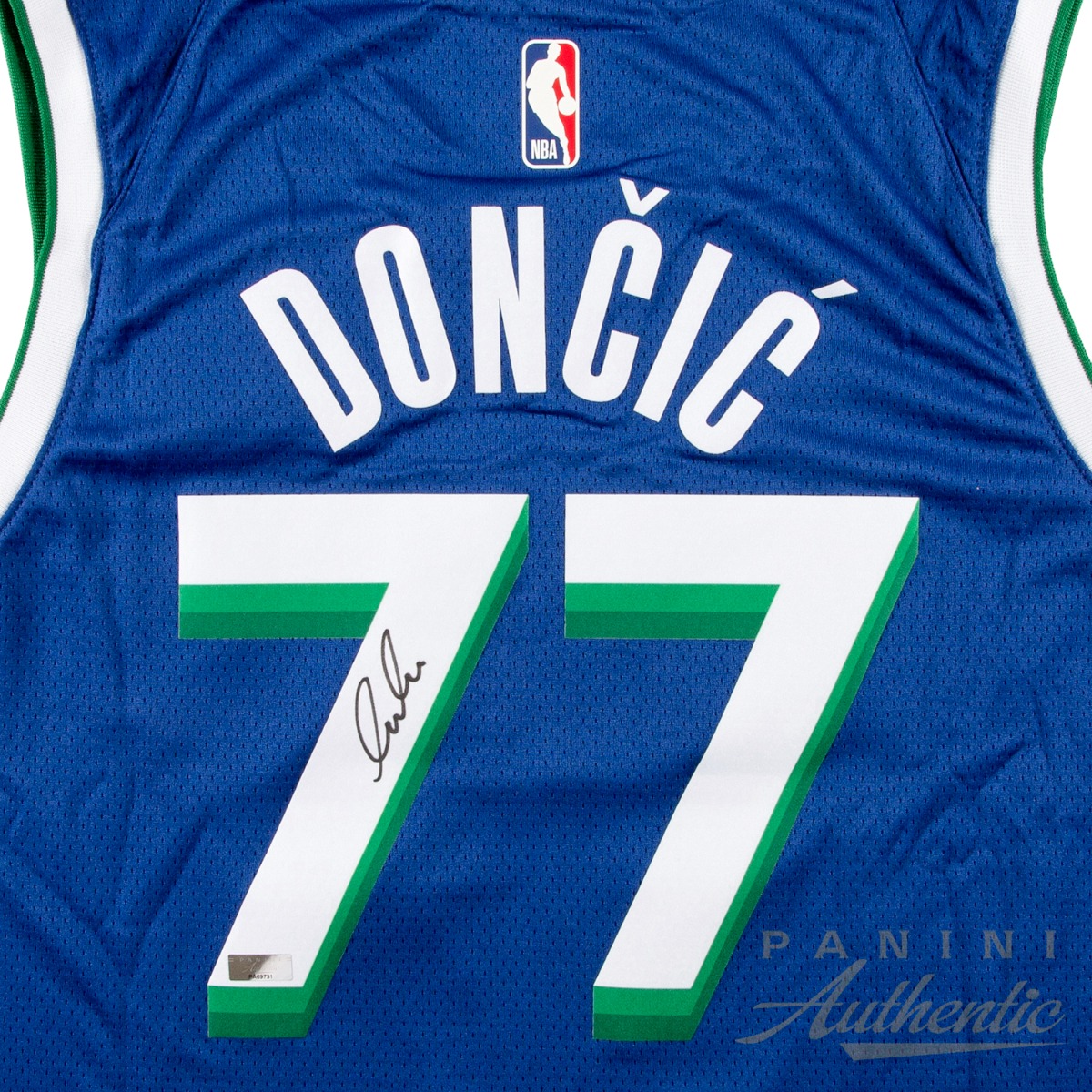 Luka Doncic Autographed 2022-23 Dallas Mavericks City Edition Swingman Jersey ~Open Edition Item~