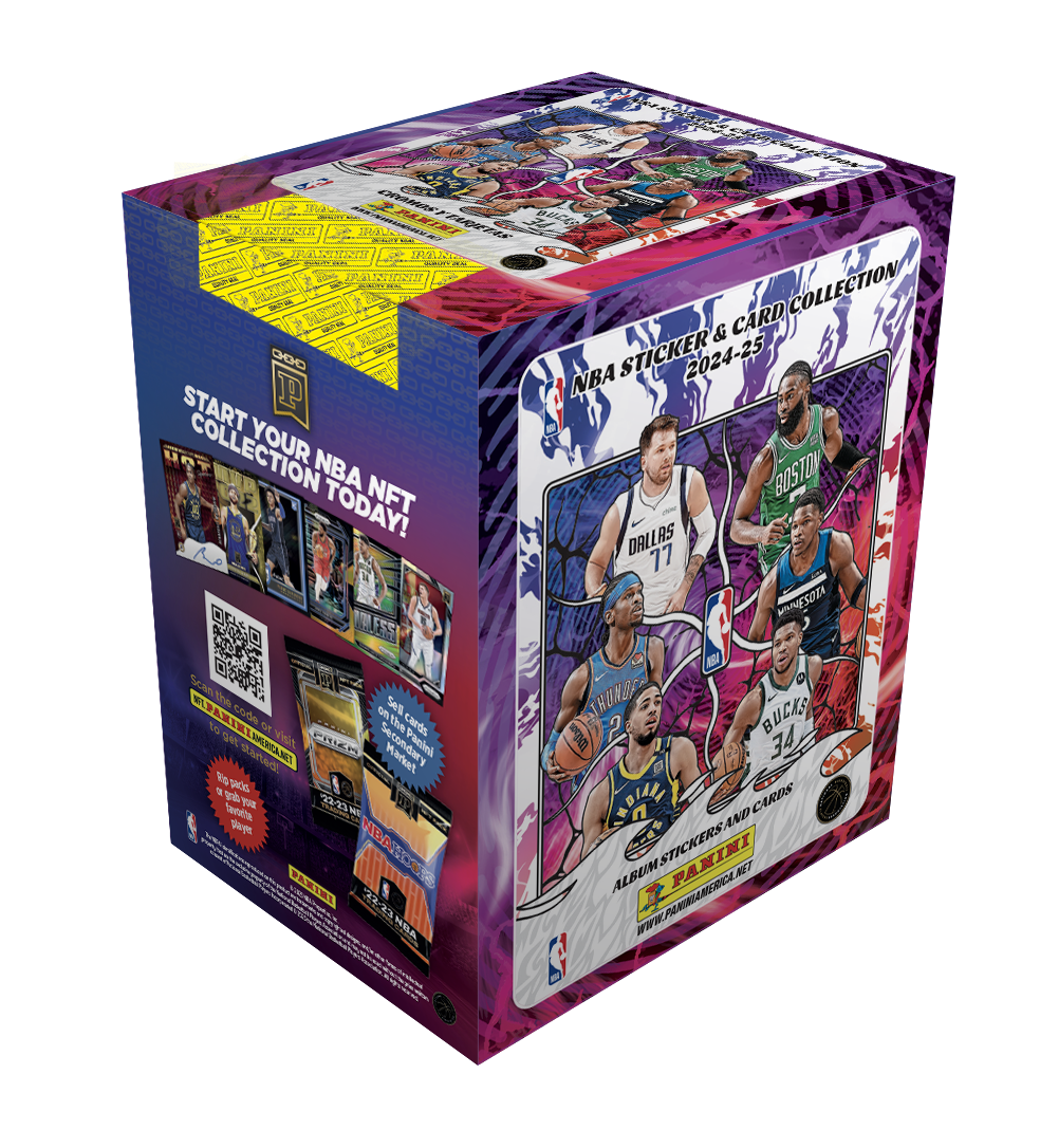 2024-25 Panini NBA Sticker and Card Collection - 50 Count