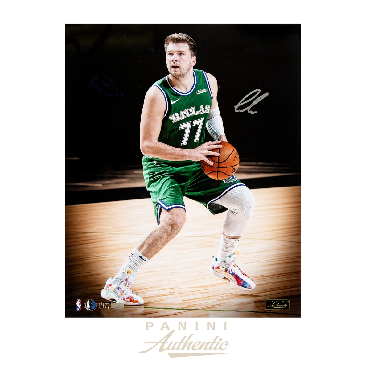 Luka Doncic Autographed 16x20