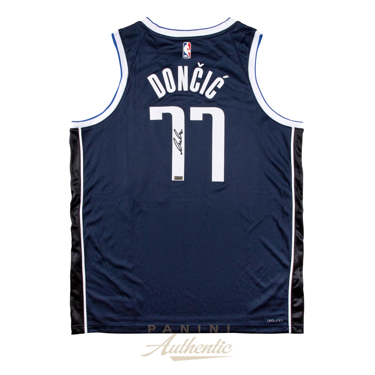 Luka Doncic Autographed Dallas Mavericks Navy Blue Jordan Brand Swingman Jersey ~Open Edition Item~