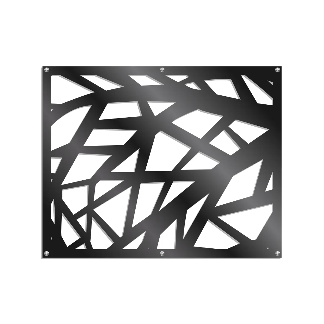 WALL ART LASER CUT 1500*1200 ABSTRACT LEAF