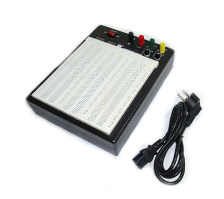 Abs 2420 tie-point breadboard with psu zy-w206h