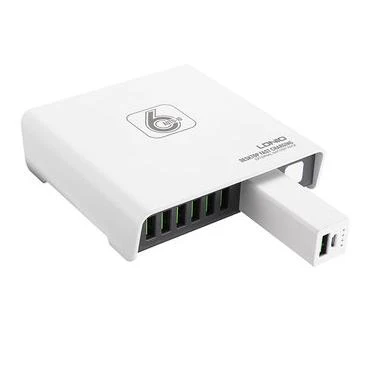 USB 6P DESKTOP CHARGER + POWER BANK