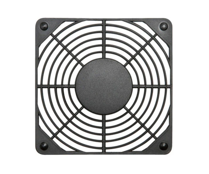 Plastic finger/fan guard black 120mm 170320