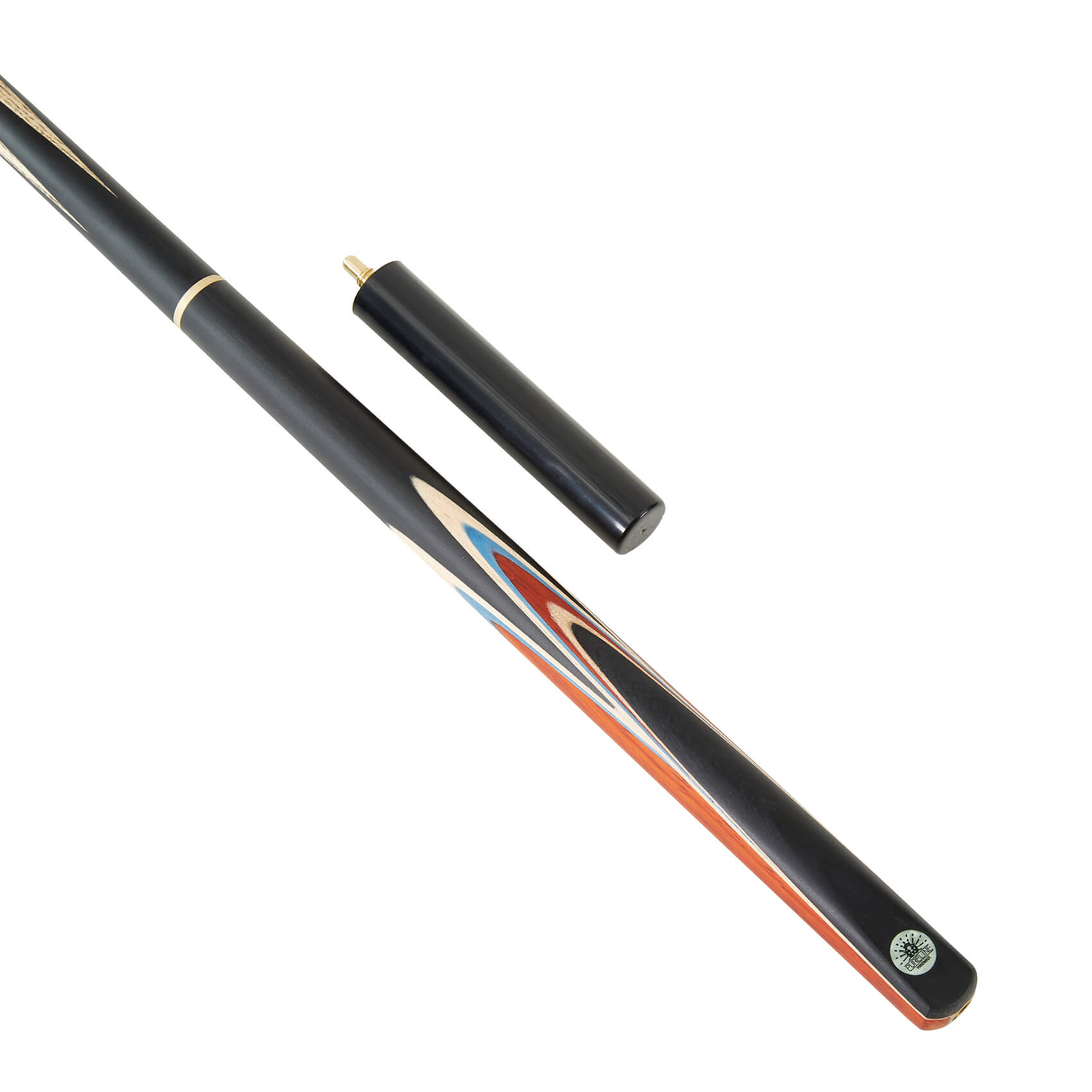 Pureline Elite 3/4-Joint Ash British Pool Cue & Mini-Butt