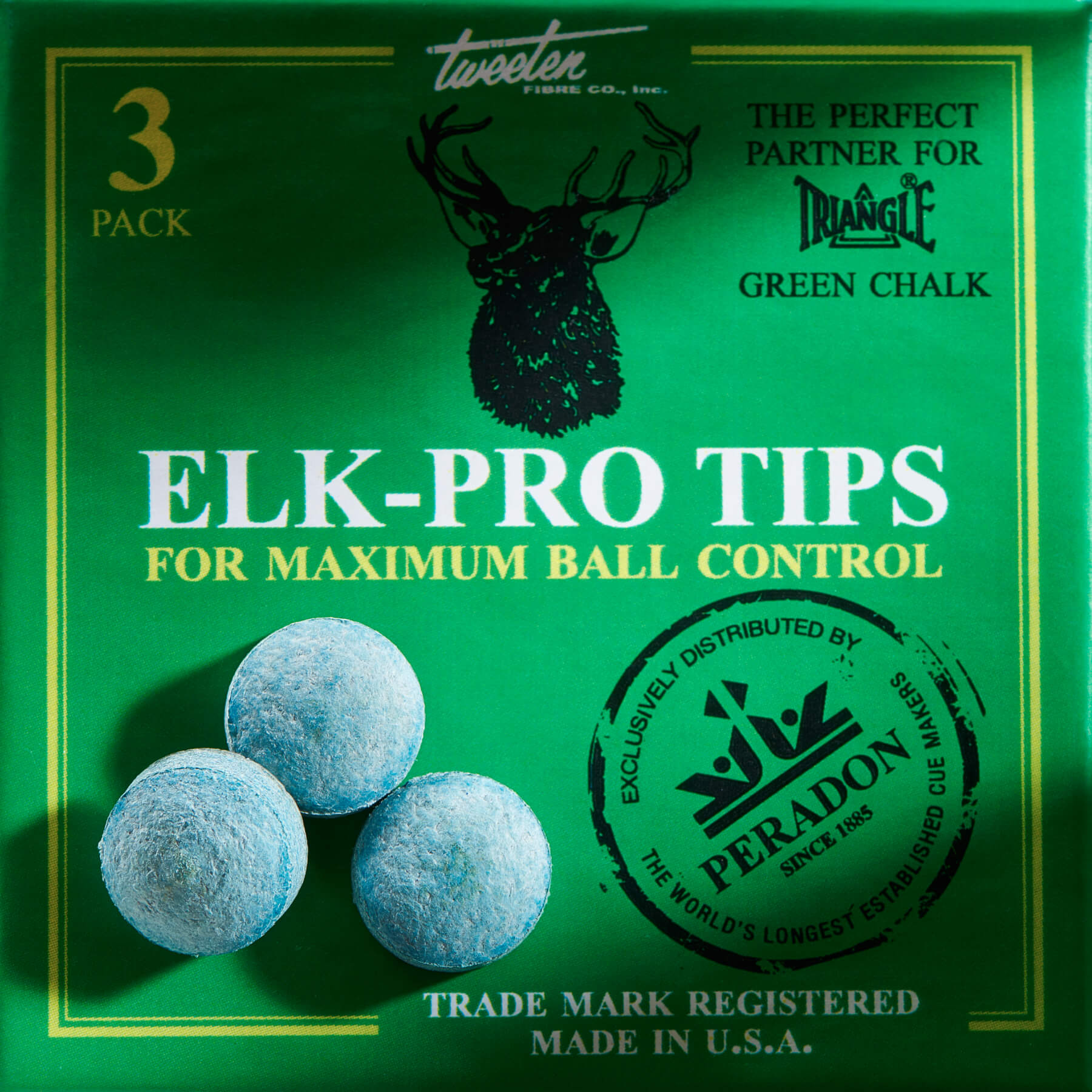 Elk Pro Pool Cue Tips (3-pack)