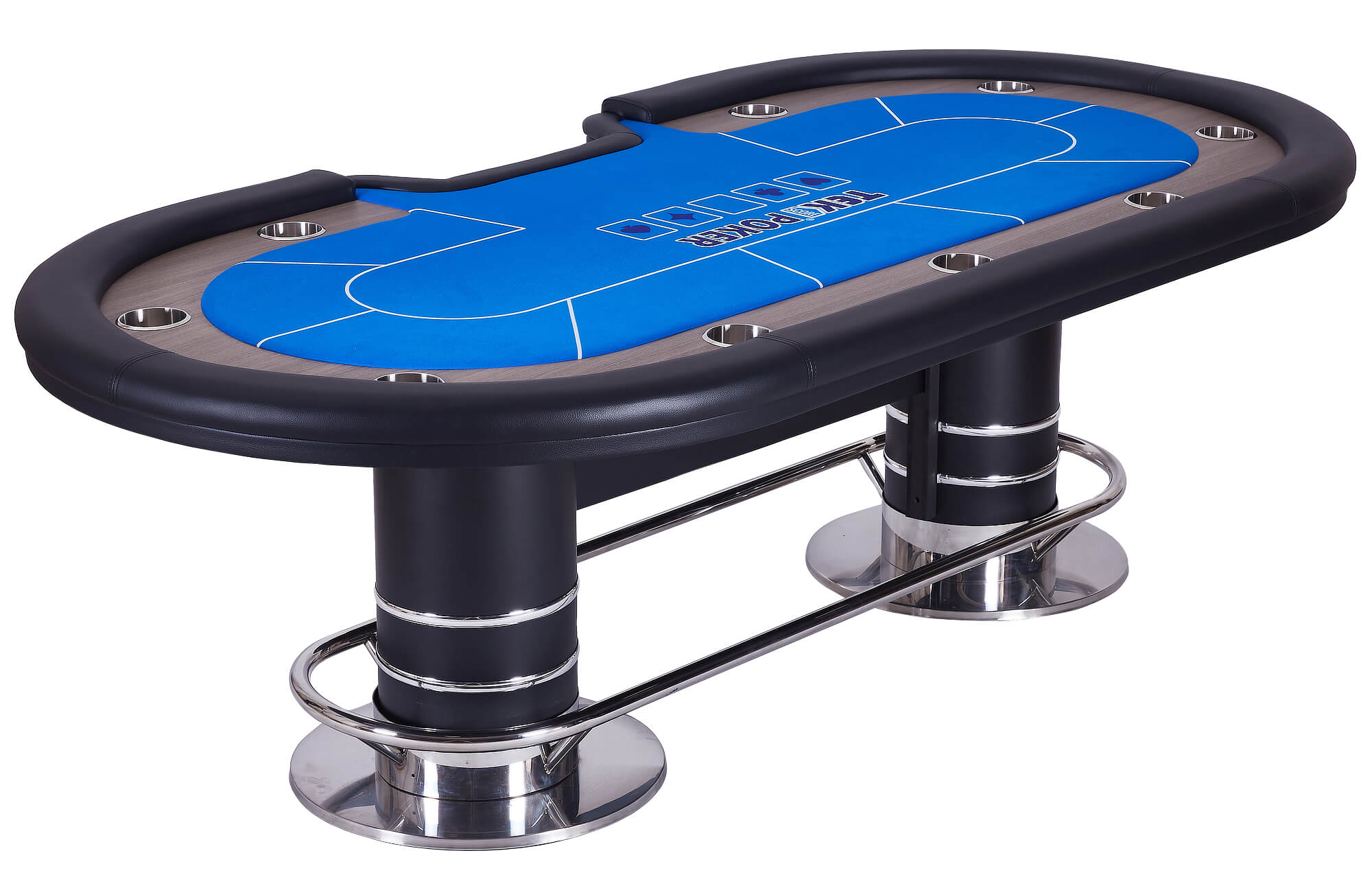 Tekscore High Roller Pro 8ft Poker Table