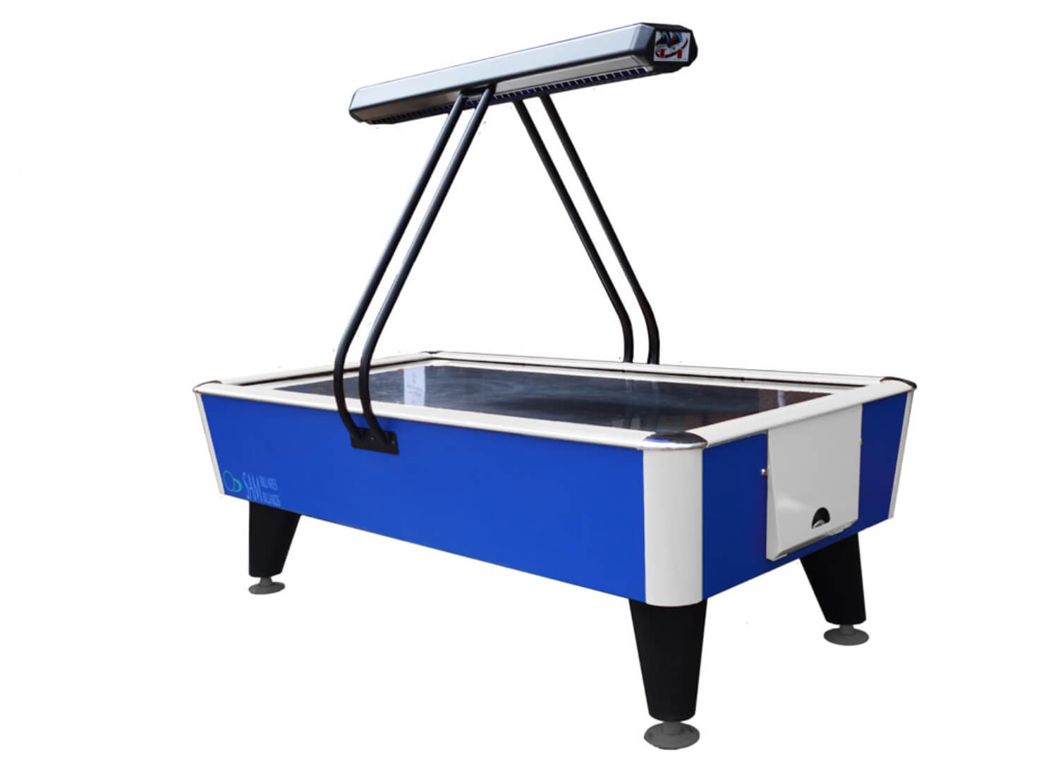 Reconditioned SAM Black Track 8ft Air Hockey Table