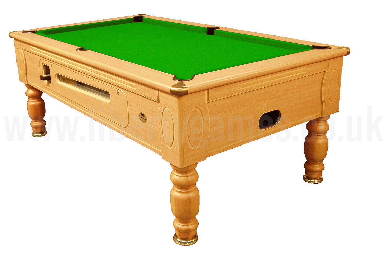 Optima Coin Operated Slate Bed Pool Table