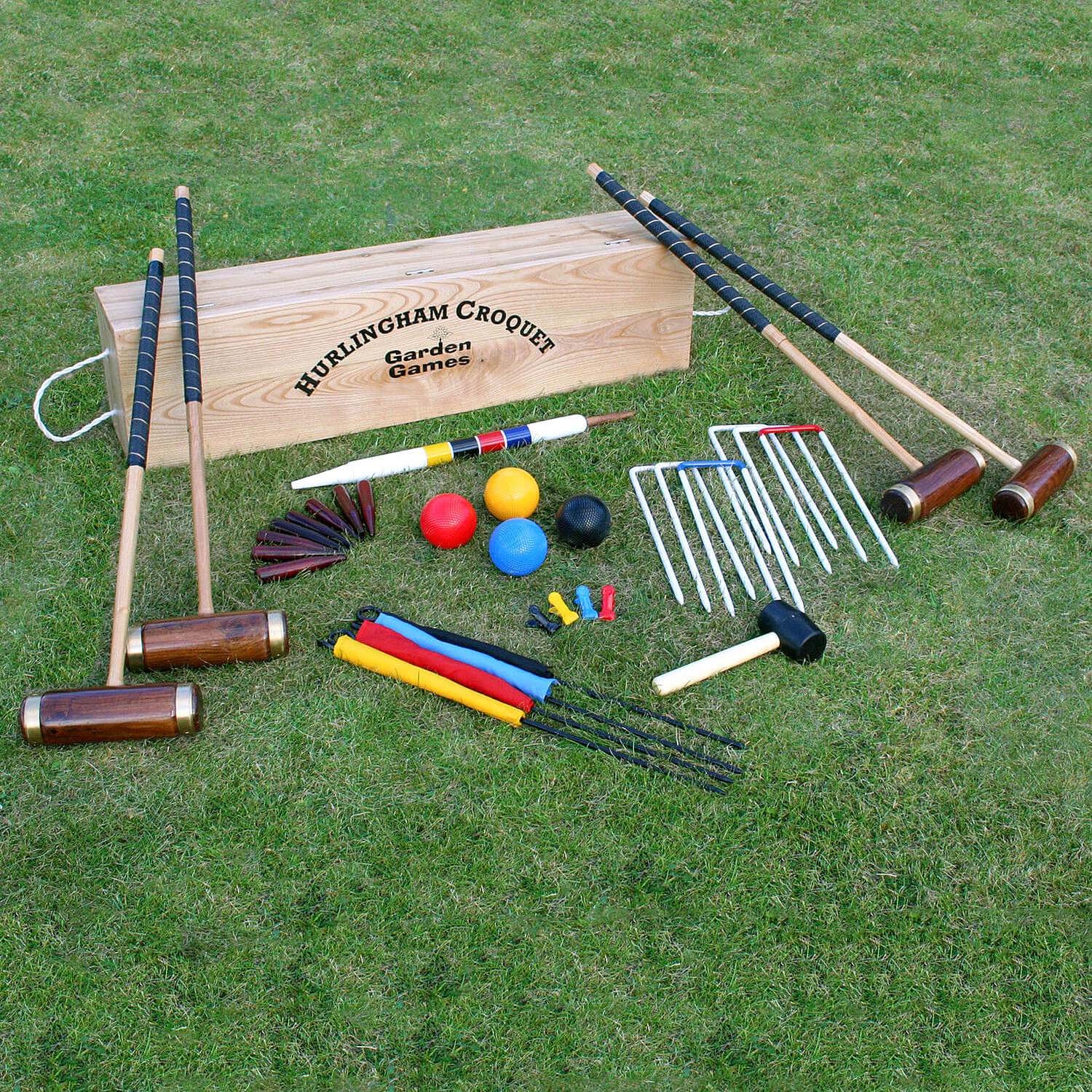 Hurlingham 4 Player Croquet Set (2102)