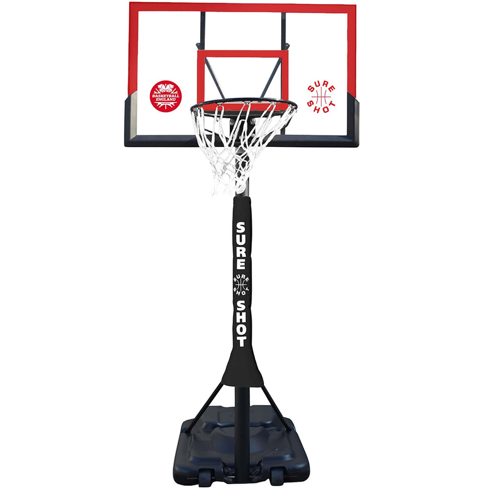 Sure Shot Telescopic Portable Basketball Hoop
