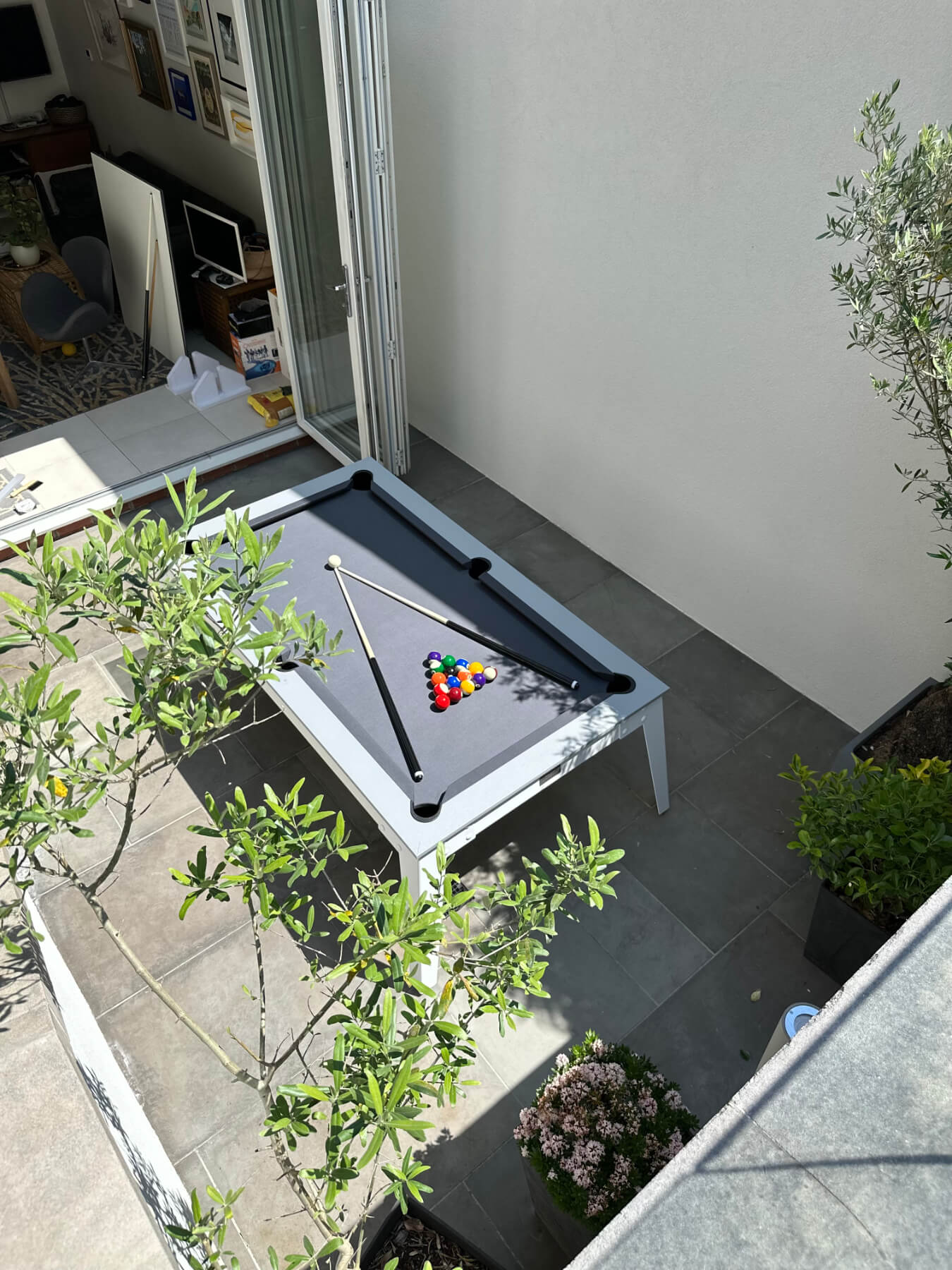 Caraibes Luxury Outdoor 6ft Slate Bed Pool Table