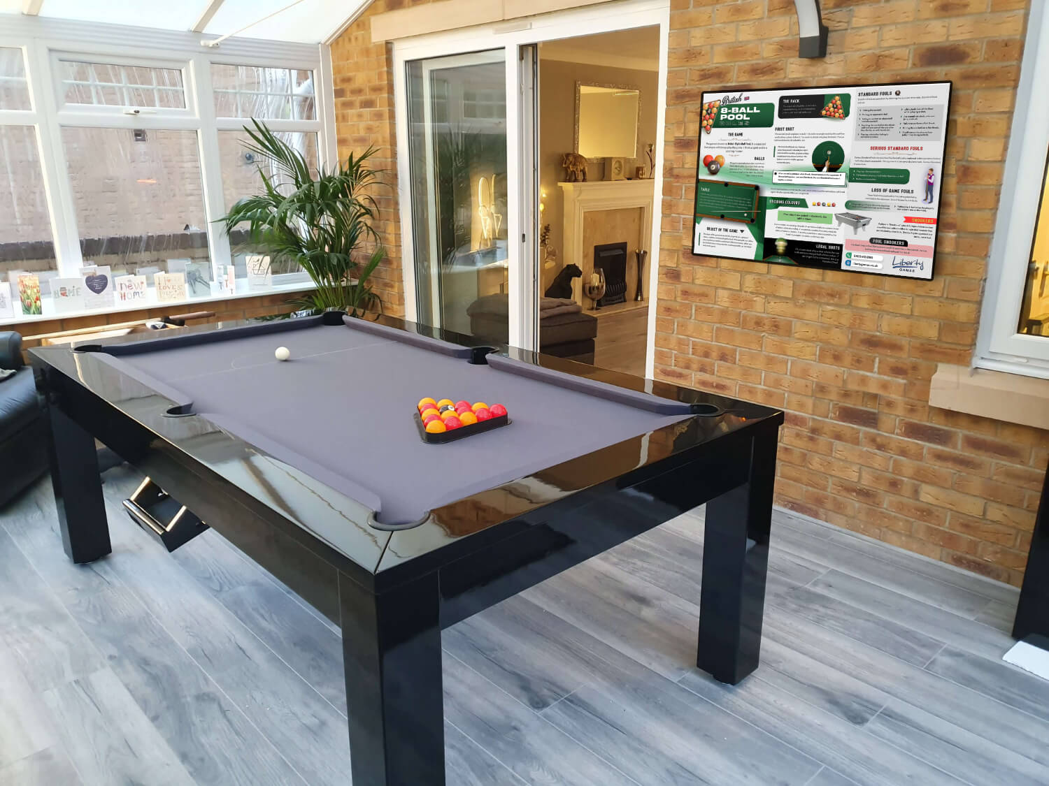 British Pool Rules A2 Poster