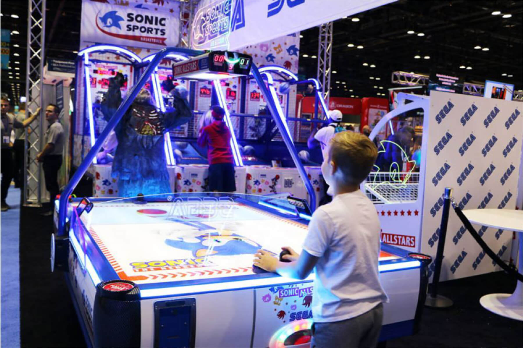 SEGA Sonic Sports Air Hockey Table