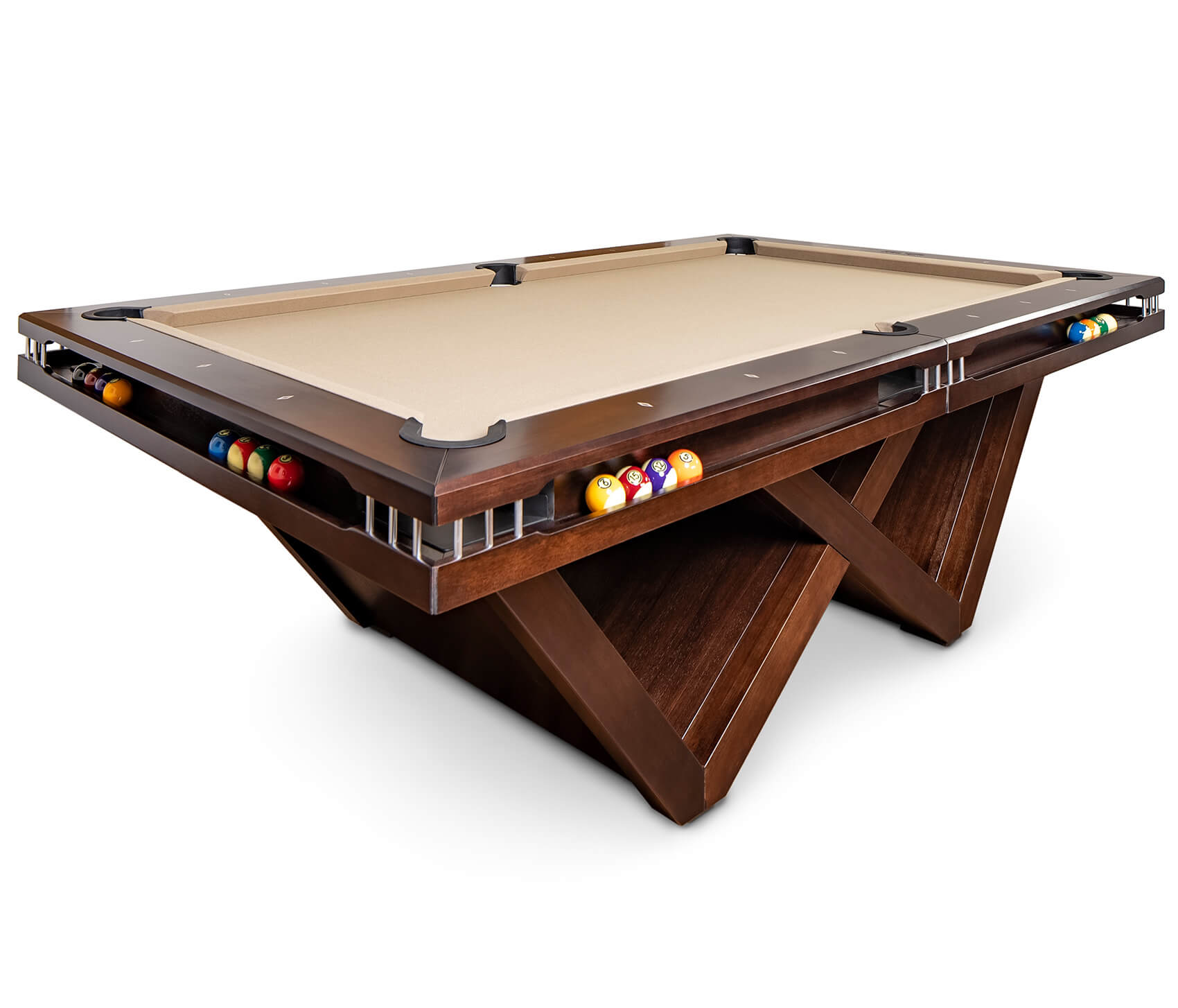 The Wilson 8ft American Slate Bed Pool Table