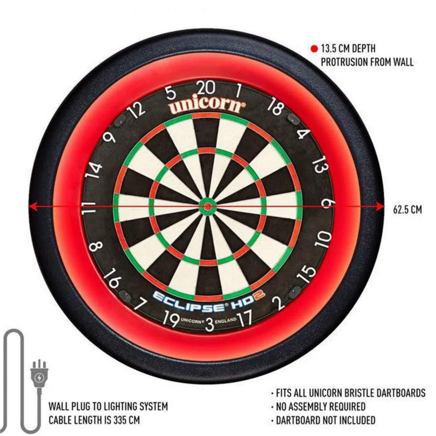 Unicorn Solar 2 Pro Integrated Illuminated Surround Lighting System