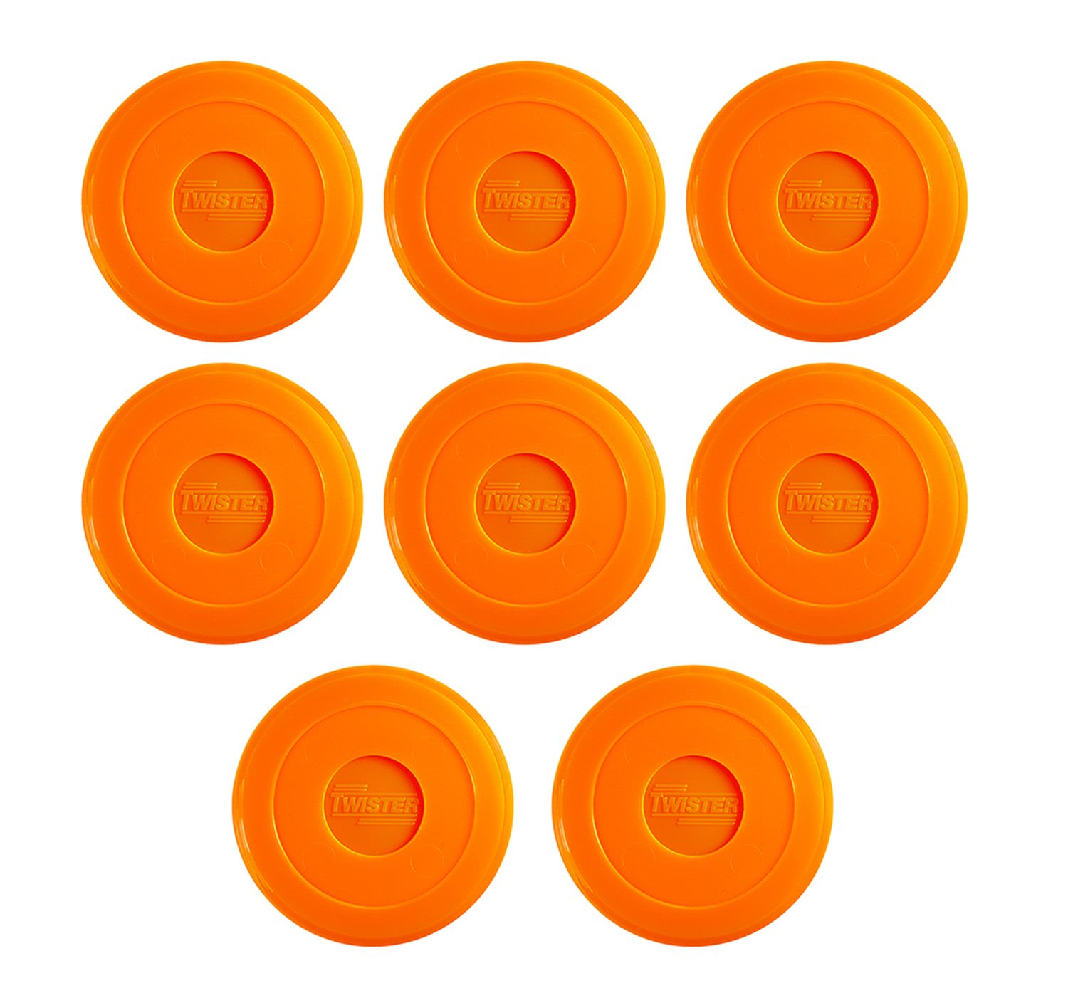 Twister 80mm Orange Air Hockey Puck (30-0080)