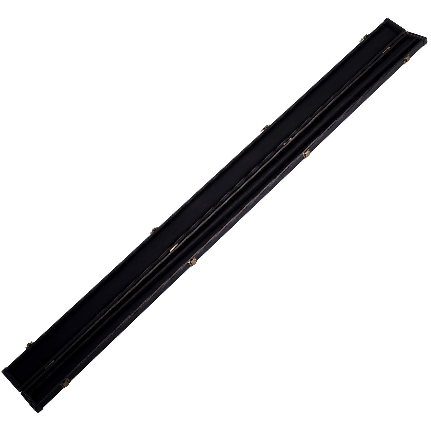Peradon Clubman One-Piece Double Pool Cue Case (Black)