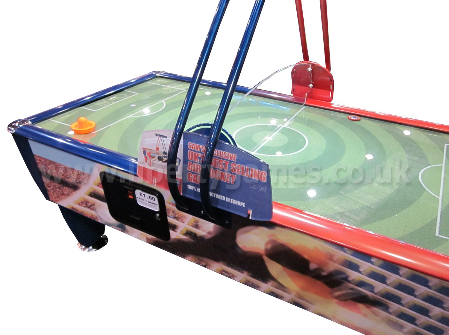 SAM Fast Soccer Commercial Air Hockey Table