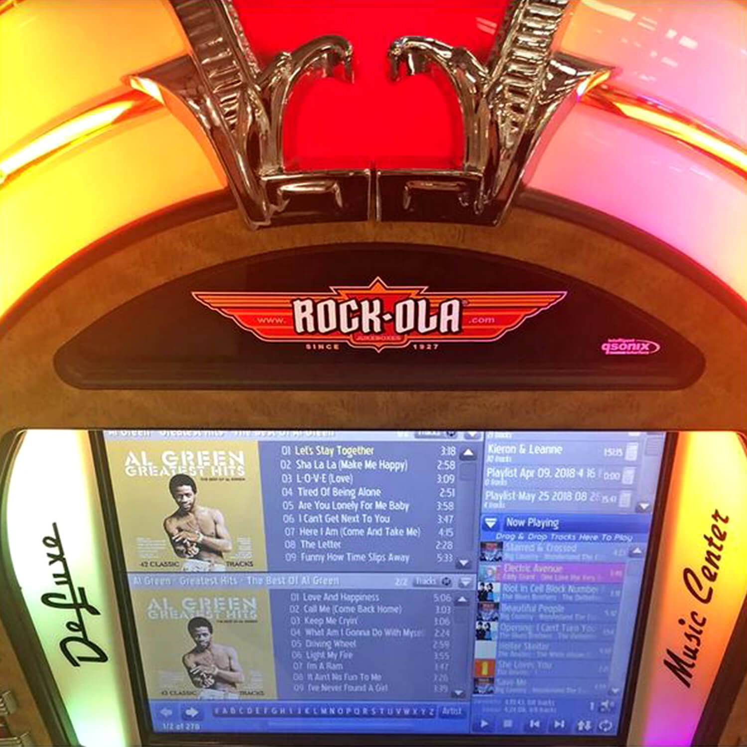 Rock-Ola Bubbler Music Centre Digital Jukebox