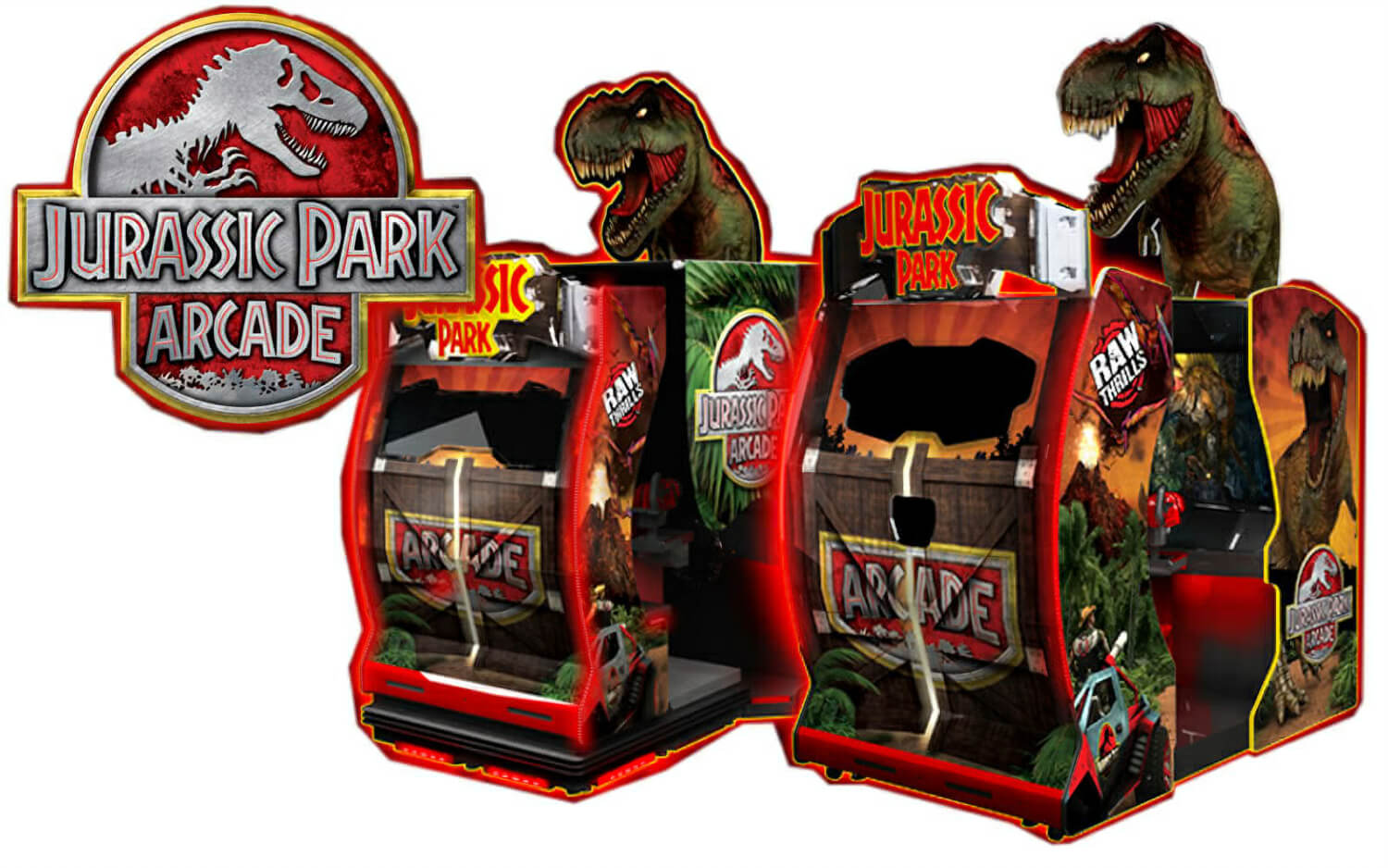 Namco Jurassic Park Arcade Machine